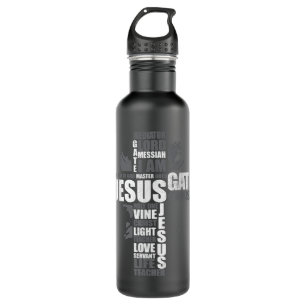 Bouteille D'eau Vérité Croix Dieu Jésus Religieux chrétiens Hommes