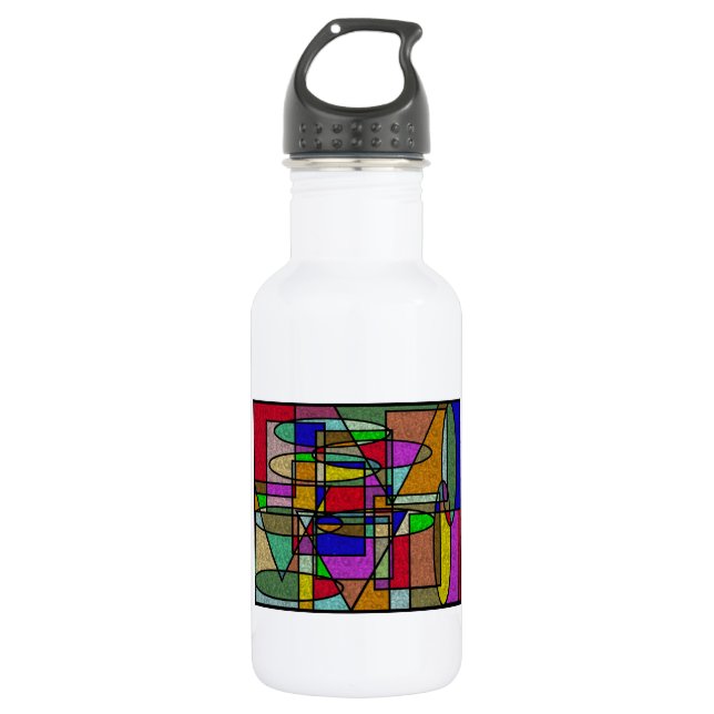 Bouteille D'eau Verre tendu (Devant)