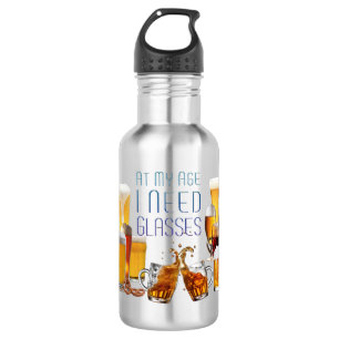 Bouteille D'eau Verres à bière SlipperyJoe's verres à pilsner chop