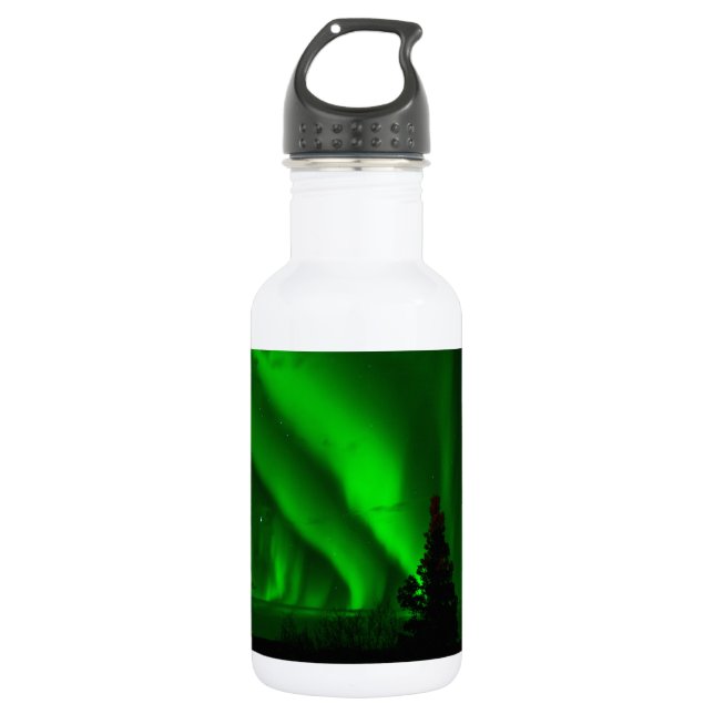 Bouteille D'eau vert aurora-boréal (Devant)
