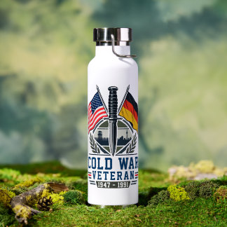 Bouteille D'eau Vétéran de la guerre froide USA Allemagne Berlin