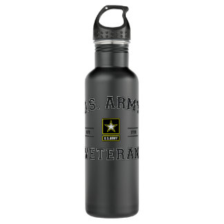 BOUTEILLE D'EAU VÉTÉRAN DE L'ARMÉE DES ÉTATS-UNIS