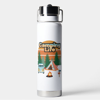 Bouteille d'eau Vie de camping