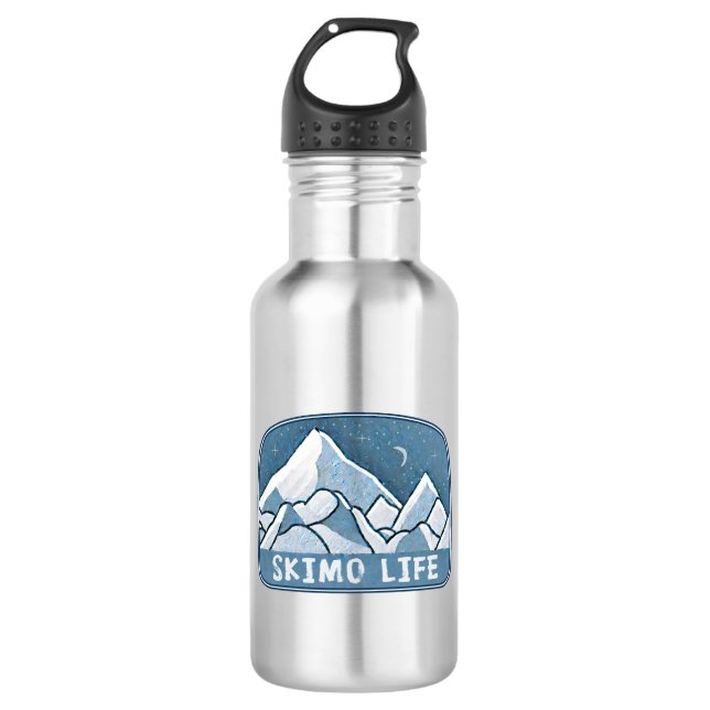 Bouteille D'eau Vie Skimo (Devant)