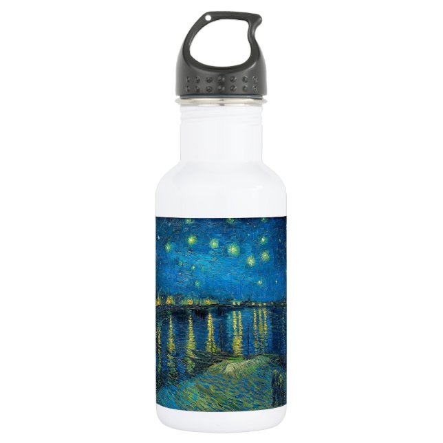 Bouteille D'eau Vincent Van Gogh Starry Night Over the Rhone (Devant)