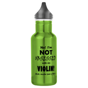 Bouteille D'eau Violon observé