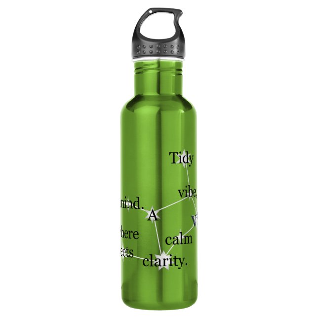 Bouteille D'eau Virgo Fun & Inspiration Design pour un usage quoti (Devant)