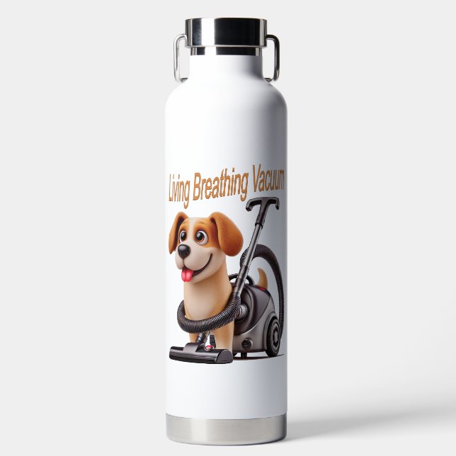 Bouteille D'eau Vivre Respiration Vacuum Chien (Avant)