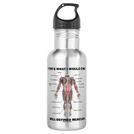 Bouteille D'eau Voici ce que j'appellerais les muscles bien