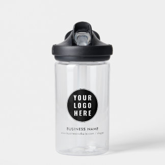 Bouteille D'eau Votre logo d'entreprise et site Web de l'entrepris