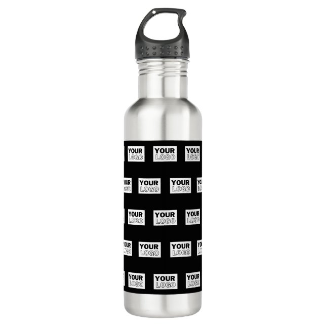 Bouteille D'eau Votre logo ou votre conception | Arrière - plan de (Devant)