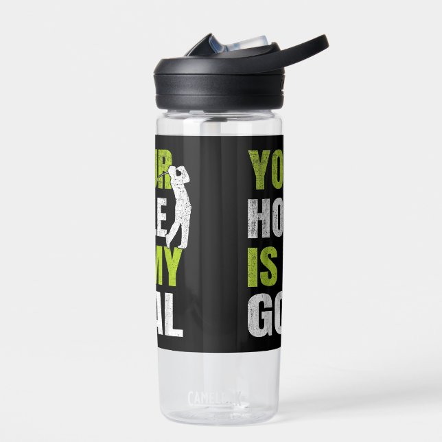 Bouteille D'eau Votre Trou Est Mon Objectif - Golf Player Humour d (Gauche)