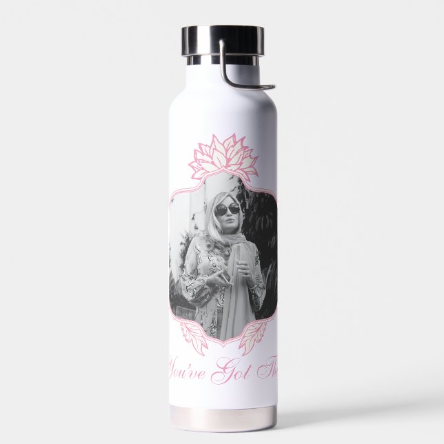 Bouteille D'eau Vous avez ceci - Le Lotus Blanc (Gauche)
