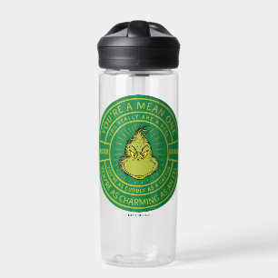Bouteille D'eau Vous êtes un badge méchant Monsieur Grinch