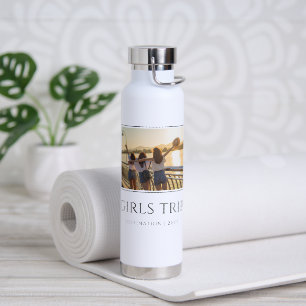 Bouteille D'eau Voyage Chic Girls Filles week-end Photo personna