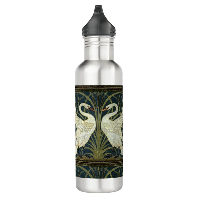 Bouteille D'eau Walter Crane Swan & Rush and Iris Victorian  (Droite)