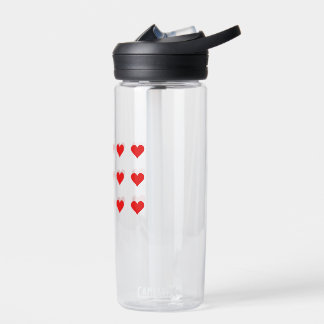 Bouteille D'eau Water Bottle with hearts
