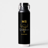 Western Country Cowboy Mariage Monogram Groomsmen