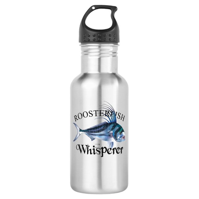 Bouteille D'eau Whisperer de rôti de poisson clair (Devant)