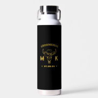Wild West Cowboy Personnalisé Monogramme Groomsmen