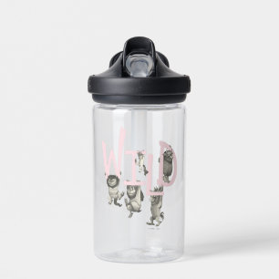 Bouteille D'eau WILD   Wild Things et Max - Rose