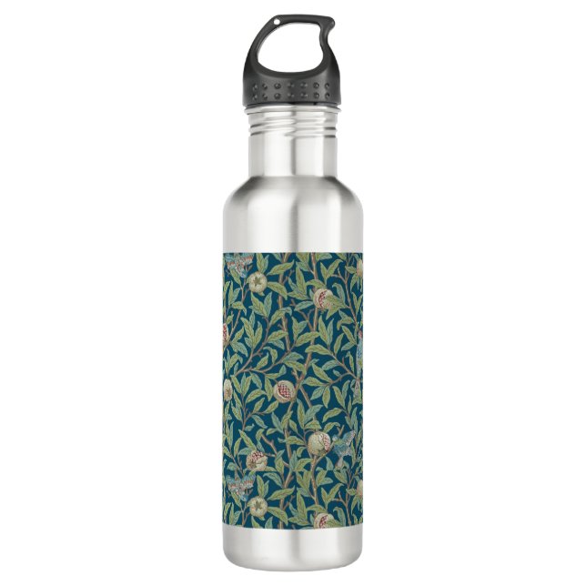Bouteille D'eau William Morris "Bird and Pomegranate"  (Devant)