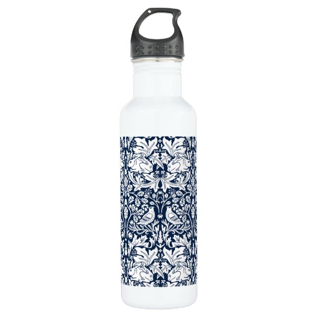 Bouteille D'eau William Morris Brer Motif de lapin (Devant)