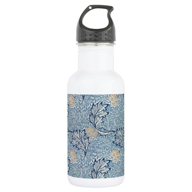 Bouteille D'eau William Morris Flower Floral Design (Devant)