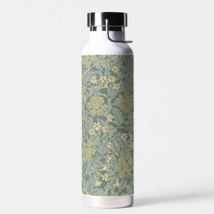 Bouteille D'eau William Morris Jasmine Bleu Vert Art Botanique
