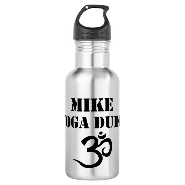 Bouteille D'eau Yoga dude (Devant)