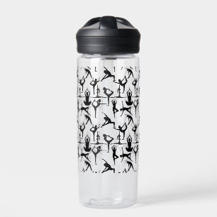 Bouteille D'eau Yoga pose motif 01.w BG