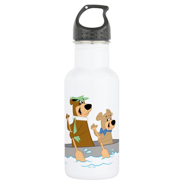 Bouteille D'eau Yogi Bear et Boo Boo Fun Canoe Adventure (Devant)