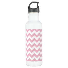 Bouteille D'eau Zigzag rose, Chevron rose, Motif géométrique