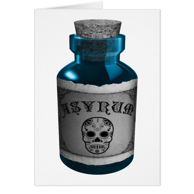 bouteille d'élixir de poison (Devant)