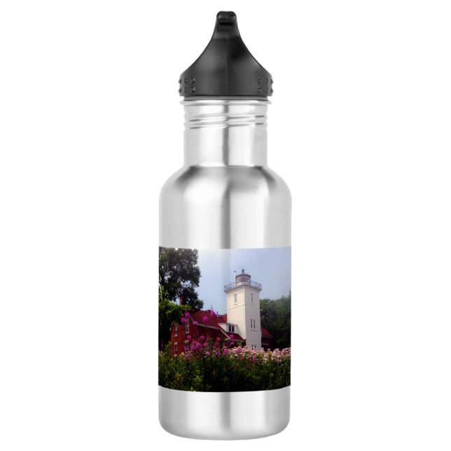 Bouteille d'histoire du phare de 40 Mile Point (Droite)