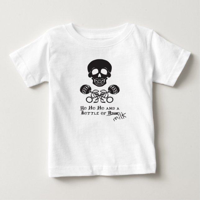 Bouteille du T-shirt de l'enfant de lait (Devant)