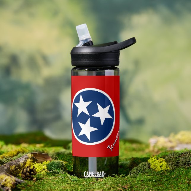 Bouteille du Tennessee, drapeau patriotique du Ten (Extérieur)