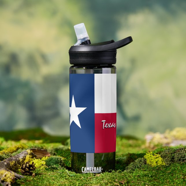 Bouteille du Texas, drapeau patriotique du Texas (Extérieur)