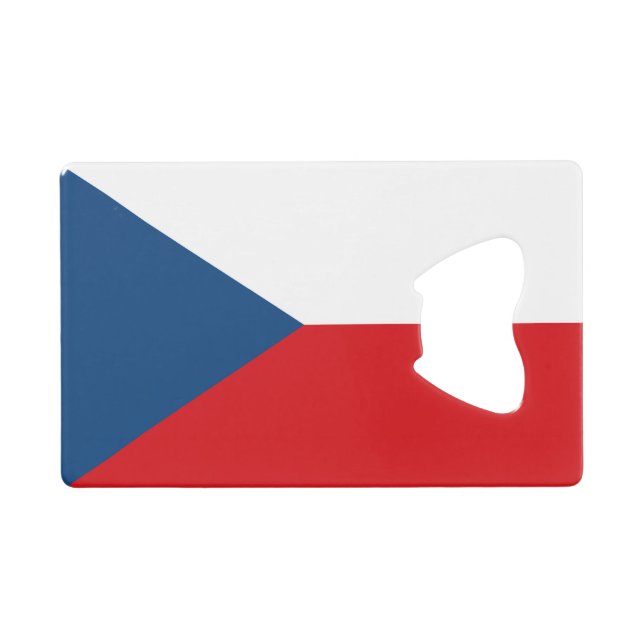 Bouteille en acier avec drapeau de Czechia (Devant (Horizontal))