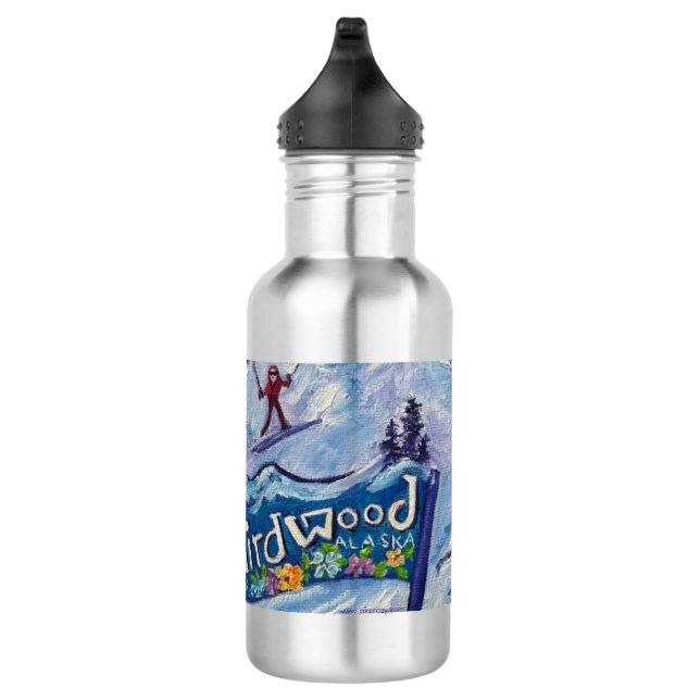 Bouteille en acier inoxydable 18oz Alyeska/Girdwoo (Droite)