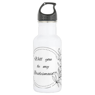 Bouteille en acier inoxydable Bridesmaid