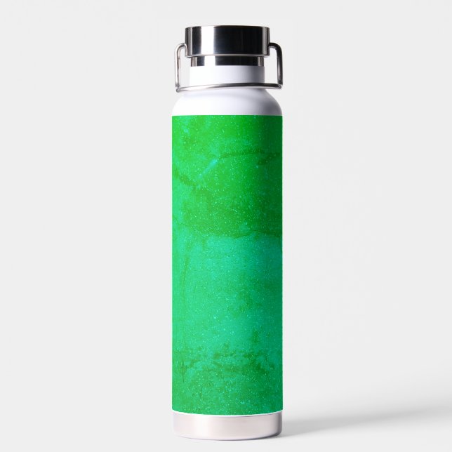 Bouteille en acier inoxydable en marbre vert émera (Arrière)