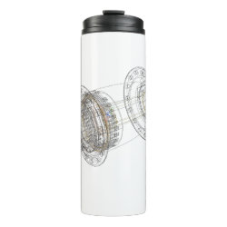 Bouteille isotherme moyeu vélo
