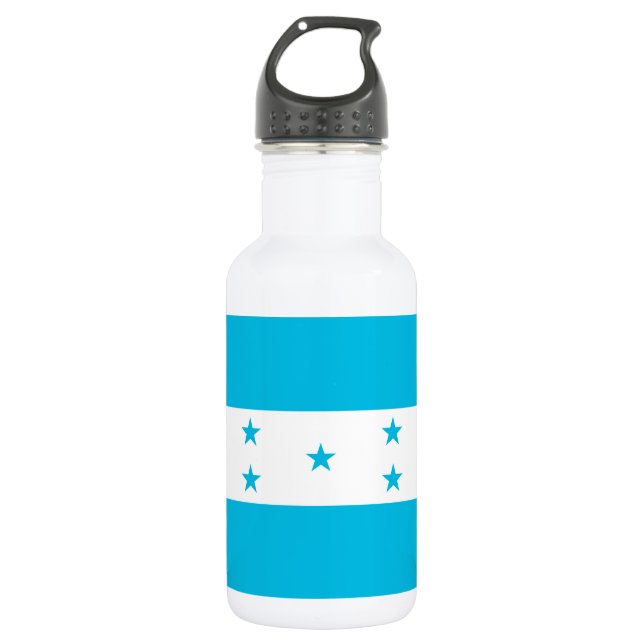 Bouteille Liberty avec drapeau du Honduras (Devant)