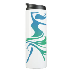 Bouteille Thermal Travel avec une danseuse vibrant
