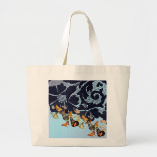BOUTEILLES DE LACE ANTIQUE EN SAC FOURRE-TOUT DOUC