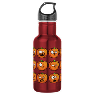 Bouteilles d'eau Citrouilles d'Halloween