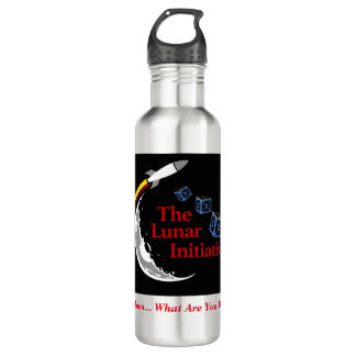 Bouteilles d'eau de logo de TLI
