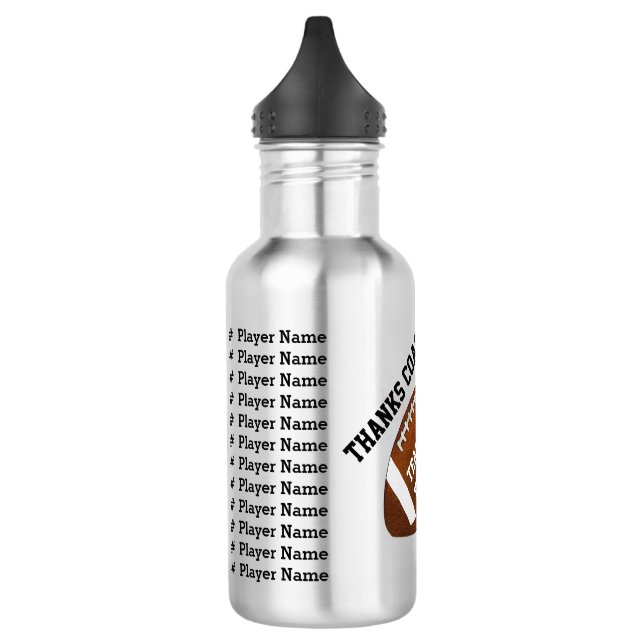 Bouteilles d'eau du football pour des entraîneurs (Gauche)