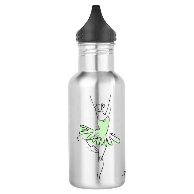 Bouteilles d'eau nommées faites sur commande de (Gauche)